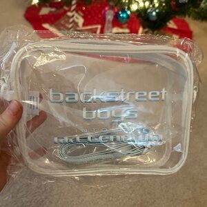 NEW Backstreet Boys Clear Crossbody Bag / Into the Millennium Vegas Residency